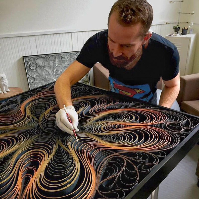 Artist Duo Stallman Create 'Canvas On Edge' Art Collection