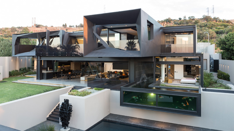 Kloof Road House by Nico van der Meulen Architects and M Square Lifestyle Design