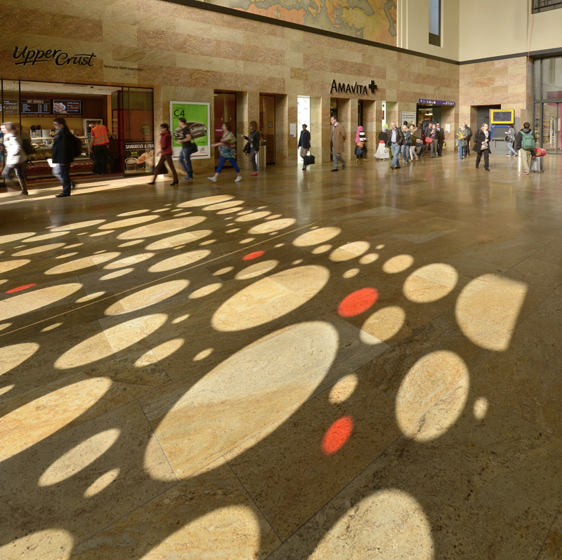 Sculptural Concrete Doors Welcome You To A Train Station In Geneva