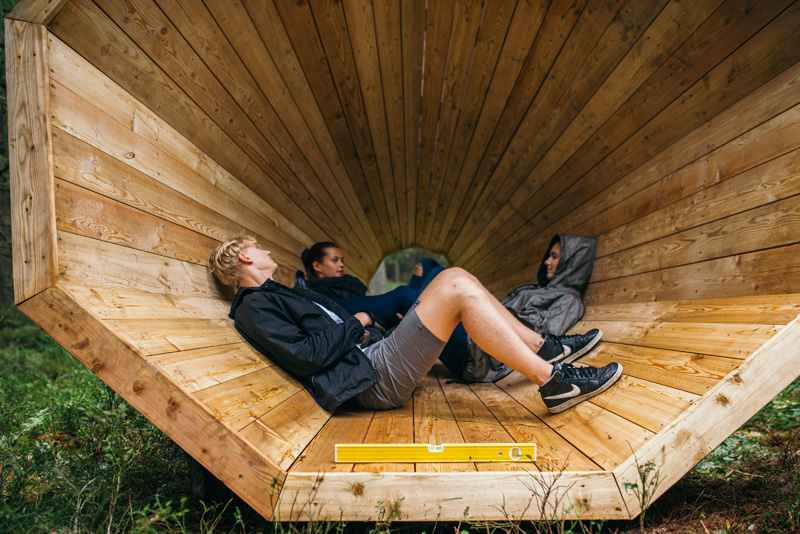 Gigantic Megaphones Have Been Installed In A Forest In Estonia