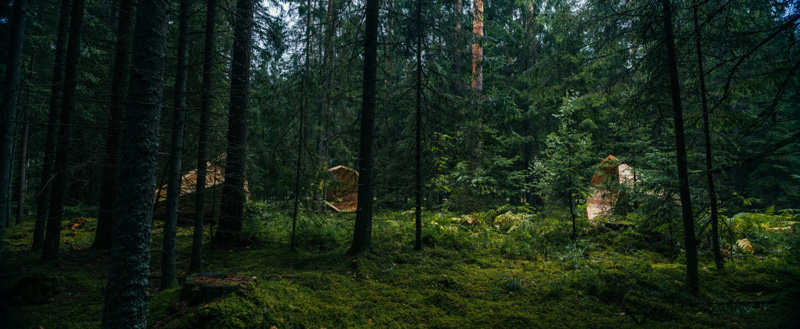 Gigantic Megaphones Have Been Installed In A Forest In Estonia