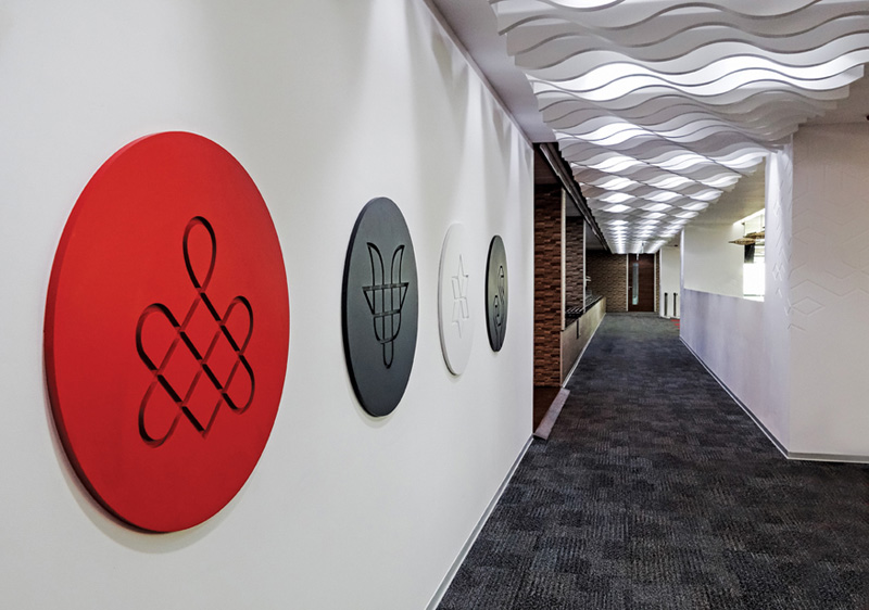 SanDisk Headquarters - Graphic Design by tsk Design