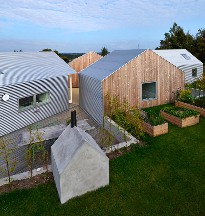 This House In Denmark Is Actually Five Little Houses In One