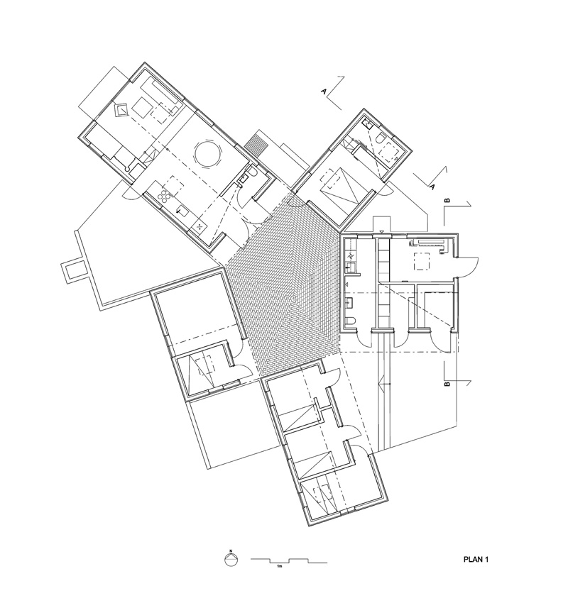 This House In Denmark Is Actually Five Little Houses In One