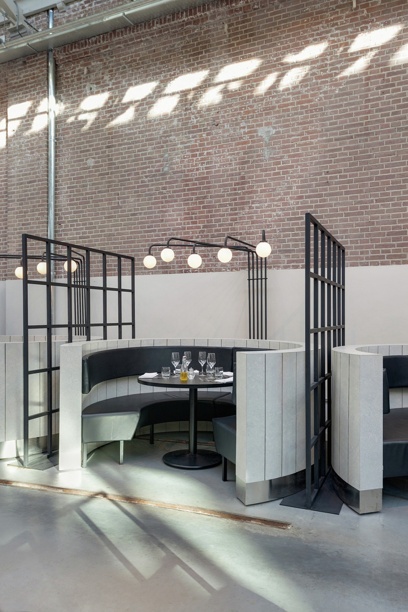 A Former Tram Repair Depot In Amsterdam Was Converted Into A Restaurant