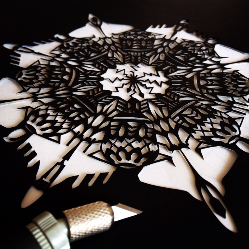 The Intricate Art Of Papercutting By RIU