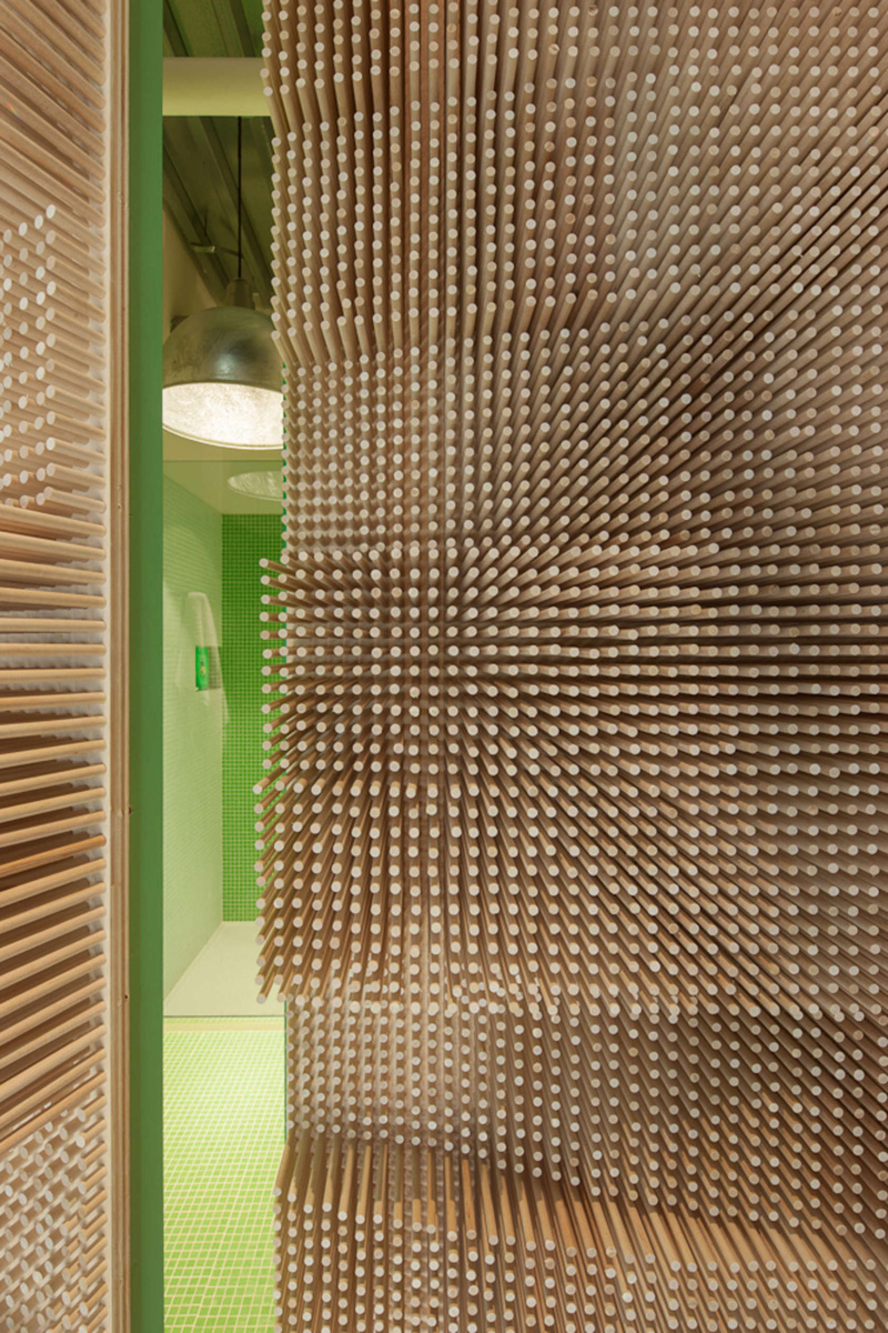 Peg Wall by MERGE Architects