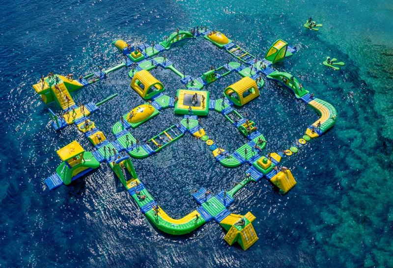 The Floating Obstacle Course Where Everyone Wins