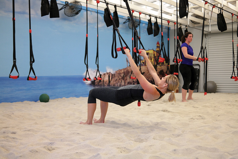 This Gym In California Has Brought The Beach To The Workout Room