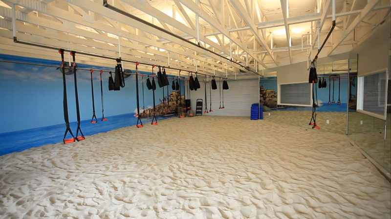 This Gym In California Has Brought The Beach To The Workout Room