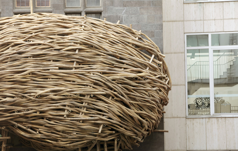 Bamboo Facade by Joko Avianto