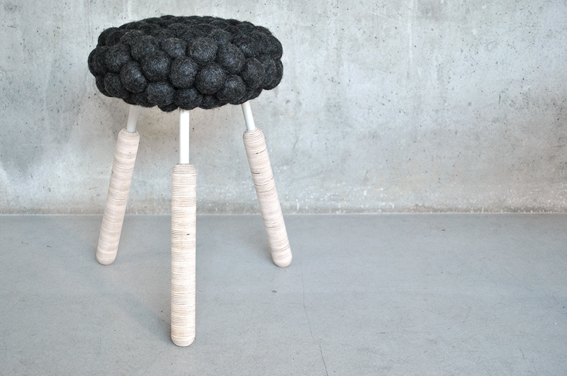 Hanna Bramford's 'Black Sheep Stool' And A Look At How It Was Made