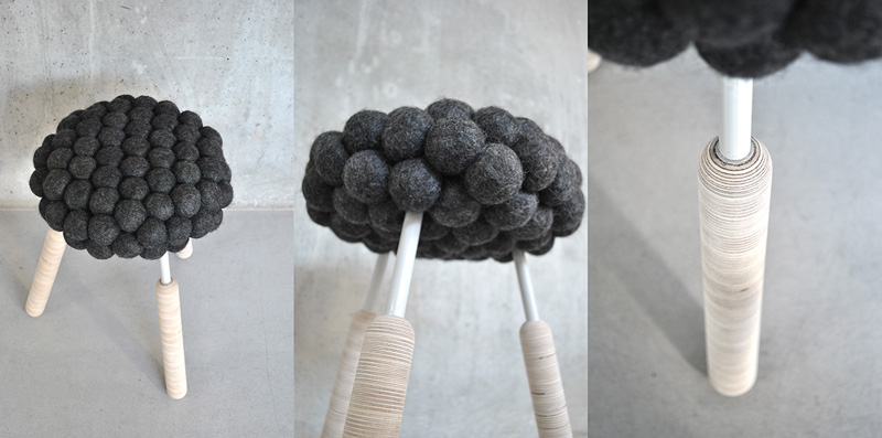 Hanna Bramford's 'Black Sheep Stool' And A Look At How It Was Made