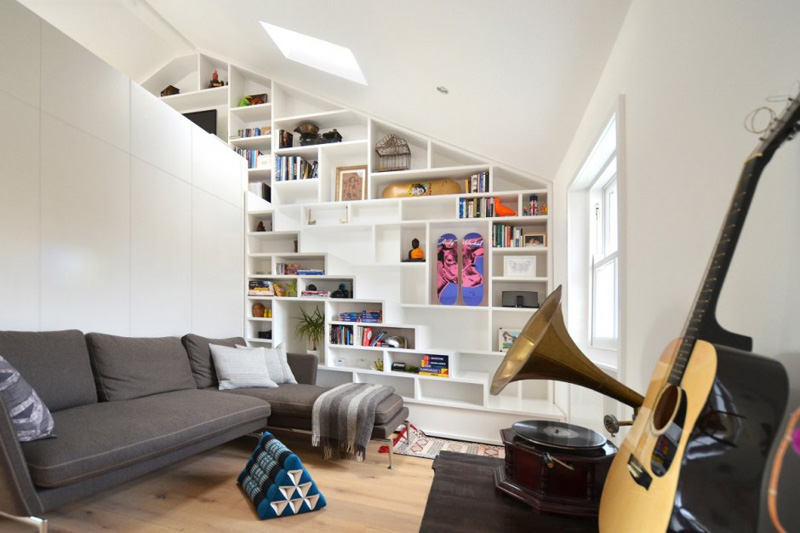 Design Detail - Camouflaged Stairs In A London Loft Space