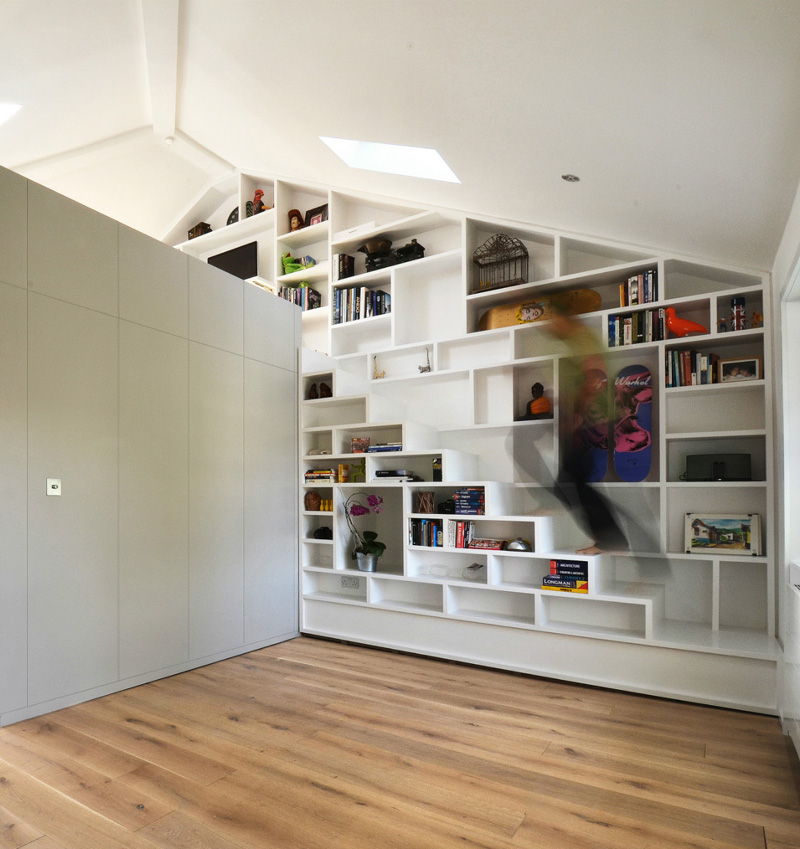 Design Detail - Camouflaged Stairs In A London Loft Space