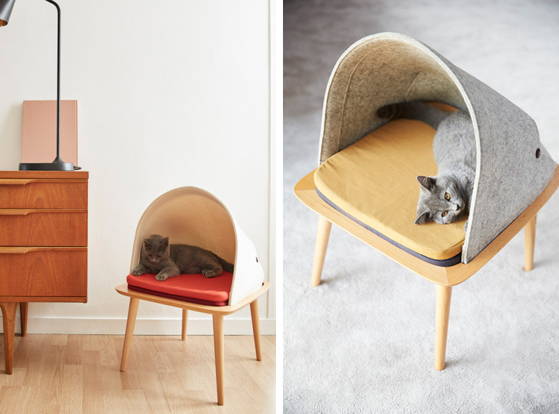 These Cat Cocoons Look More Like Minimalist Sculptures Than Cat Beds