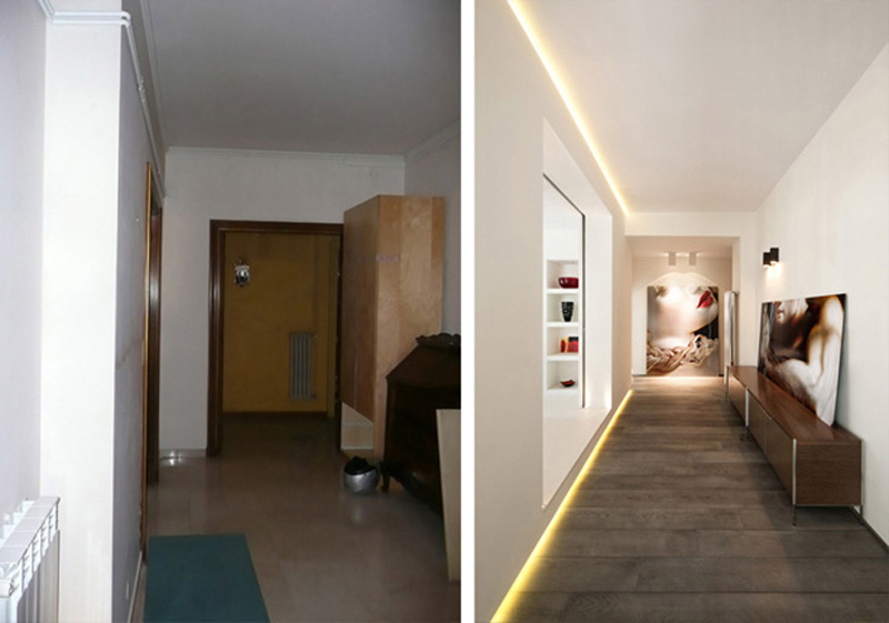 Before & After - Celio Apartment by Carola Vannini Architecture