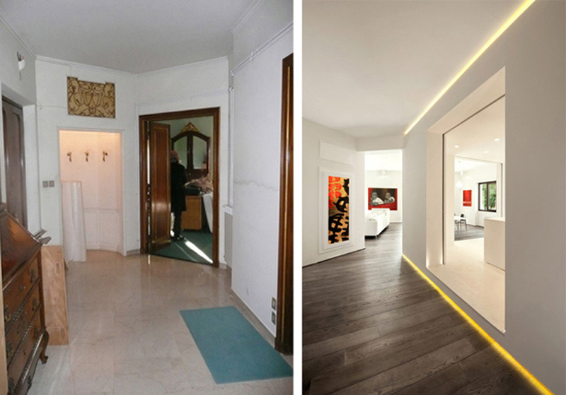 Before & After - Celio Apartment by Carola Vannini Architecture