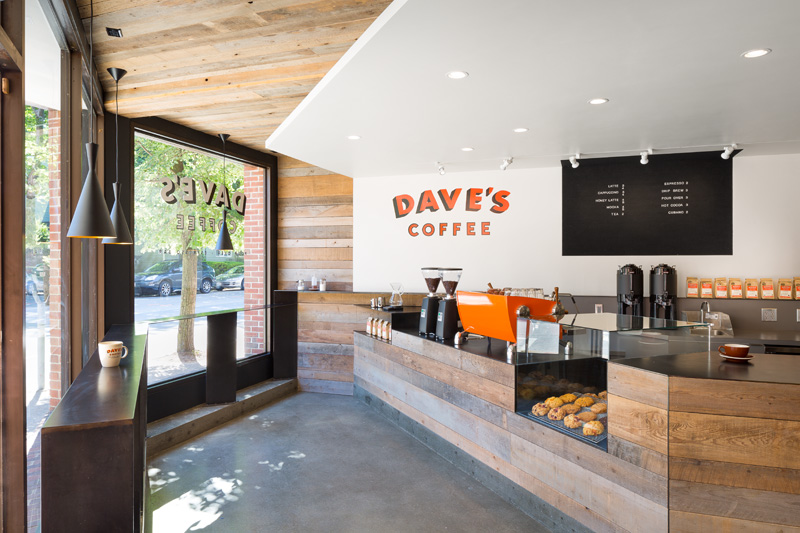 Dave’s Coffee by 3six0 Architecture