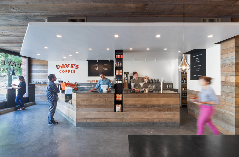 Dave’s Coffee by 3six0 Architecture