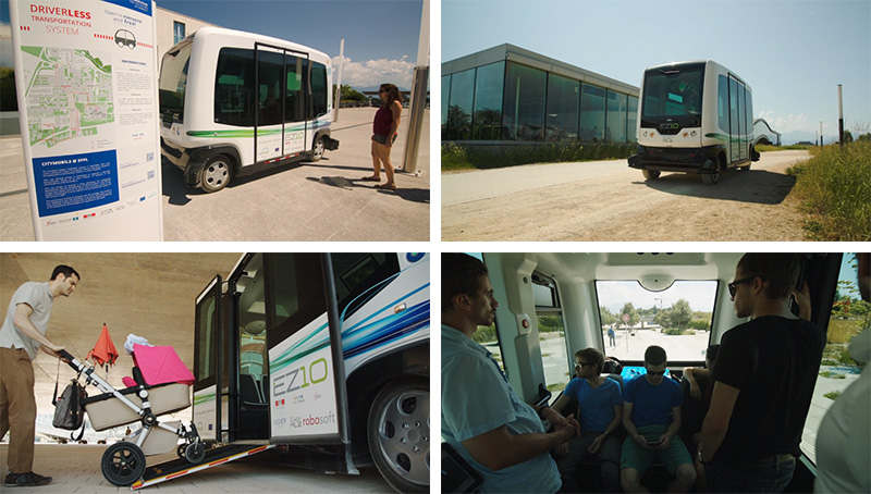 Meet EZ10, The Driverless Electric Shuttle