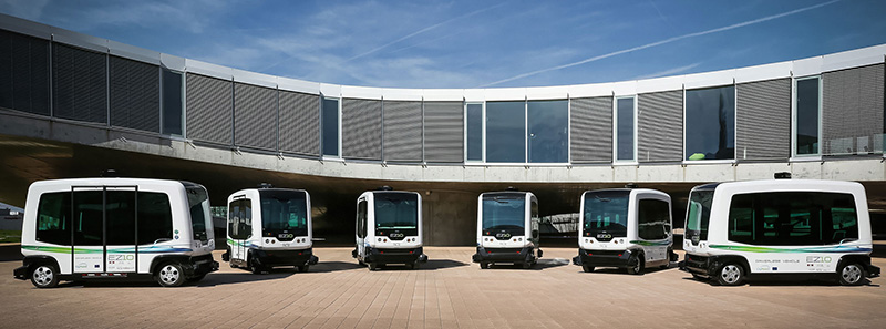 Meet EZ10, The Driverless Electric Shuttle