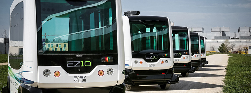 Meet EZ10, The Driverless Electric Shuttle