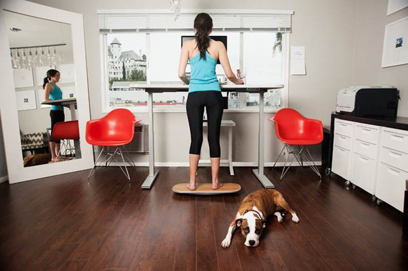 A Designer Has Created A Way To Keep Moving At Standing Desks