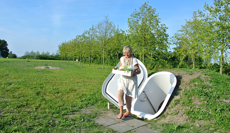 Ground Fridge by Floris Schoonderbeek for Weltevree