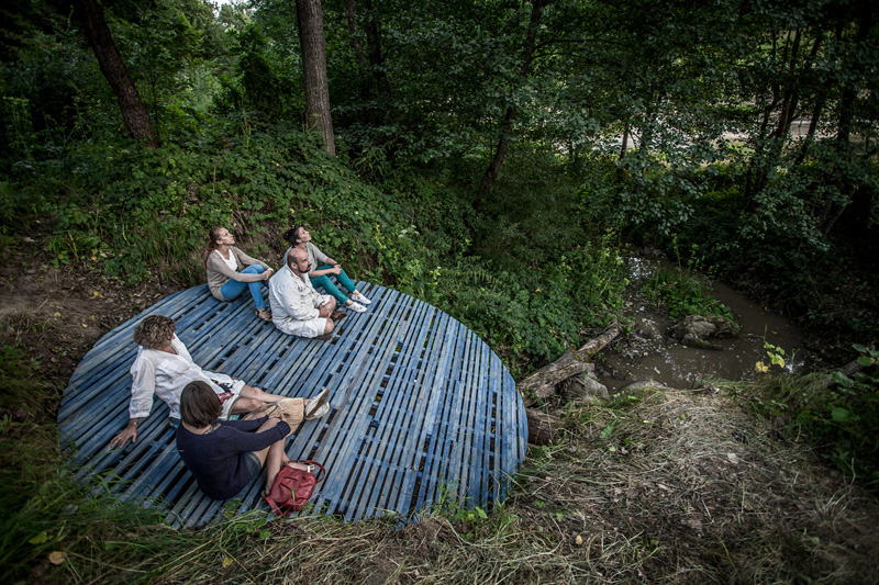 This Meditation Spot Is Surrounded By Forest In Transylvania