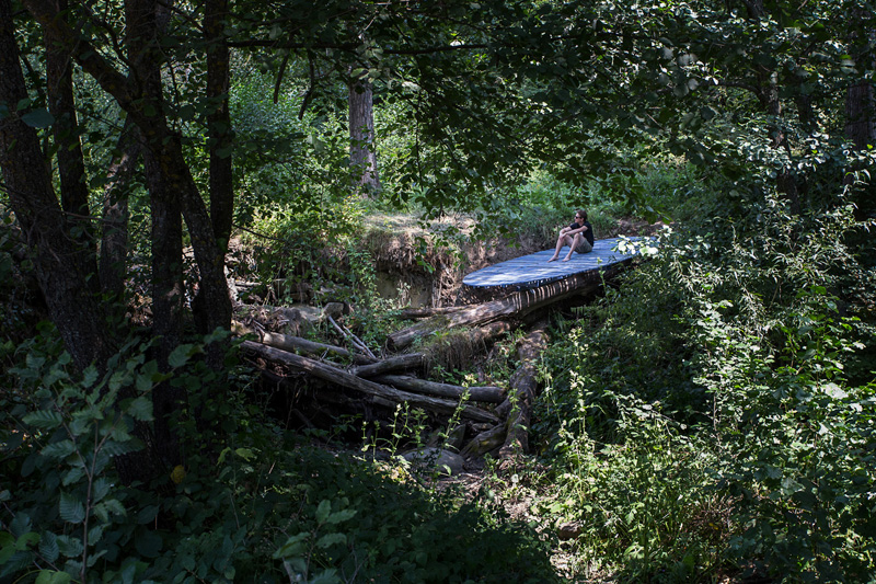 This Meditation Spot Is Surrounded By Forest In Transylvania