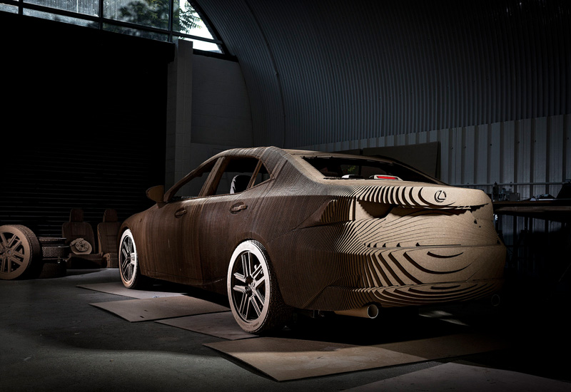 LEXUS Launches A Car Made From Cardboard