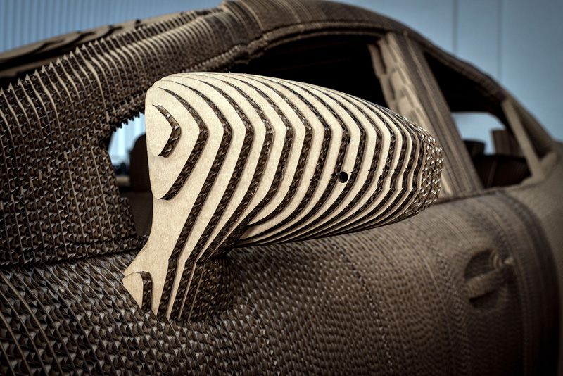 LEXUS Launches A Car Made From Cardboard