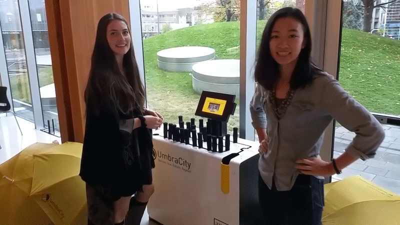 UmbraCity Lets You Borrow An Umbrella For Free At A Vancouver University