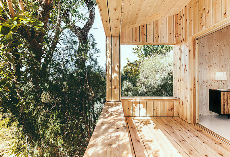 Casa estudio de madera by Dom Arquitectura