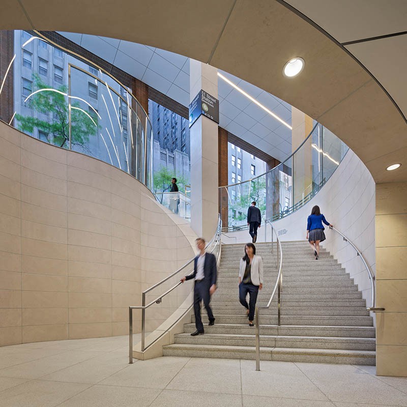 The subway entrance at 560 Lexington in New York