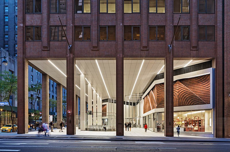 The subway entrance at 560 Lexington in New York