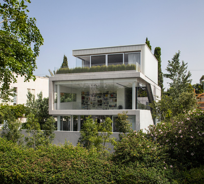 The Concrete Cut House by Pitsou Kedem