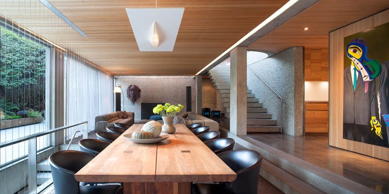 Contemporary dining room