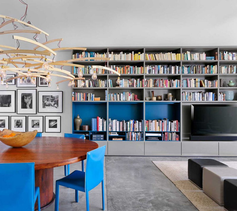 9 examples of floor-to-ceiling bookshelves