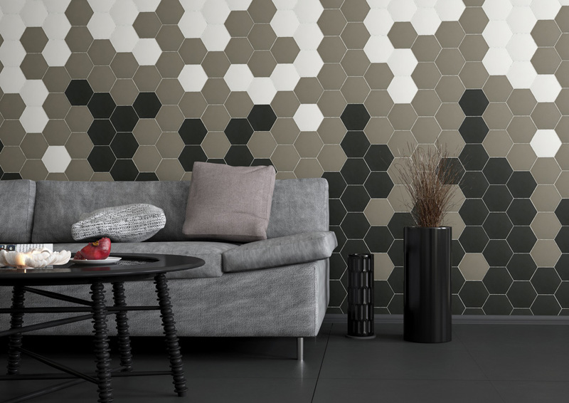 3 Ideas For Using Hexagon Tiles On Walls