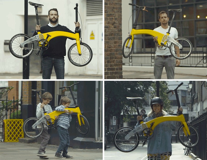 World's lightest folding bike