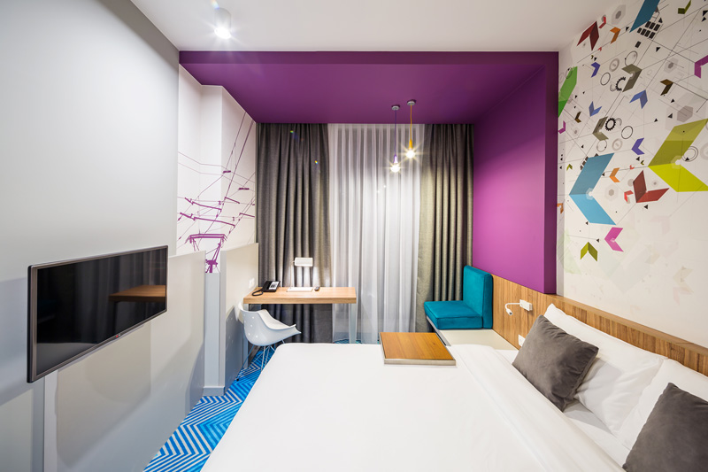 9 photos of the vibrant Ibis Styles Hotel in Lviv, Ukraine