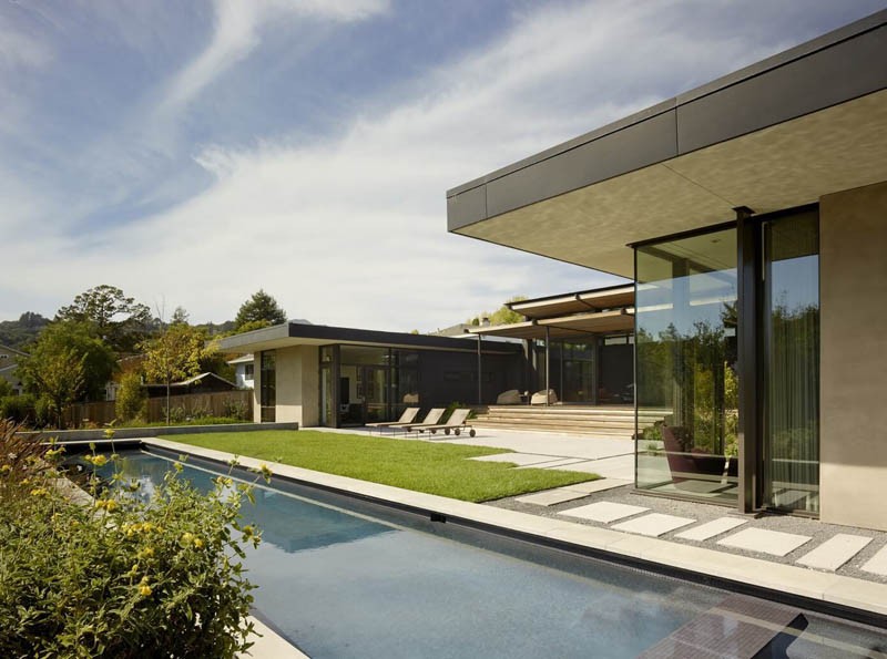 Modern house in California