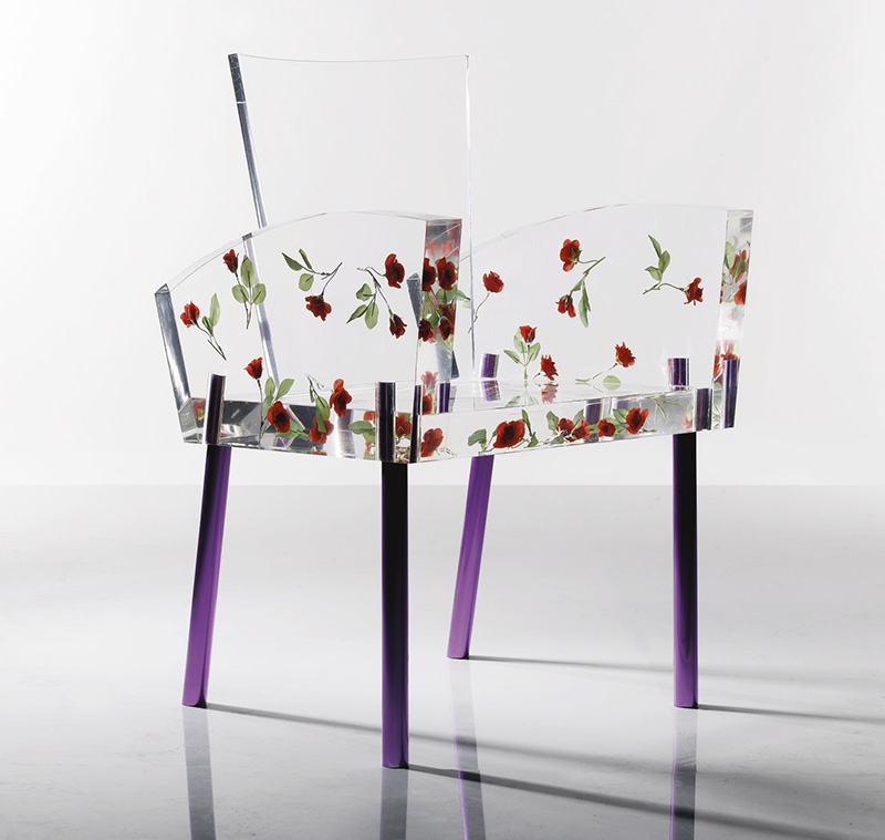 'Miss Blanche' Armchair by Shiro Kuramata