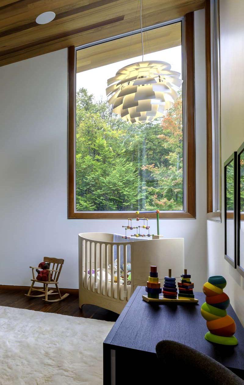 Contemporary nursery room