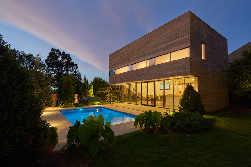 Srygley Pool House by Marlon Blackwell Architects