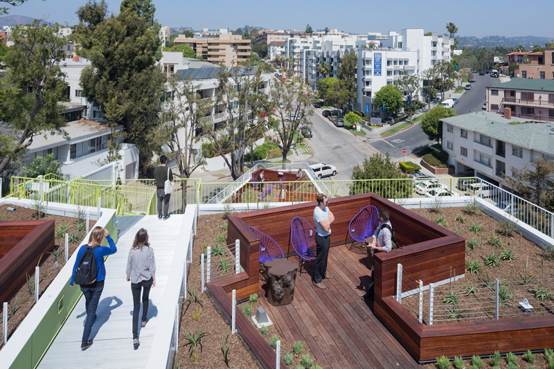 Student and faculty housing at UCLA, by LOHA (Lorcan O'Herlihy Architects)