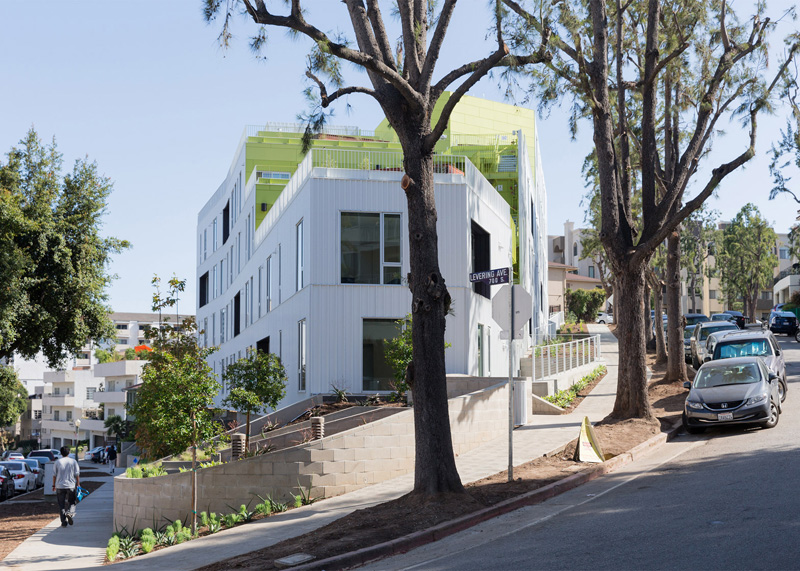 Student and faculty housing at UCLA, by LOHA (Lorcan O'Herlihy Architects)