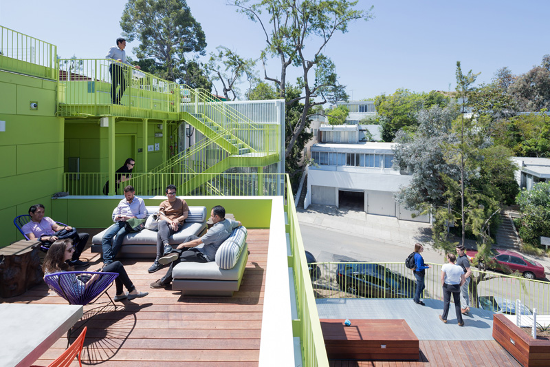 Student and faculty housing at UCLA, by LOHA (Lorcan O'Herlihy Architects)